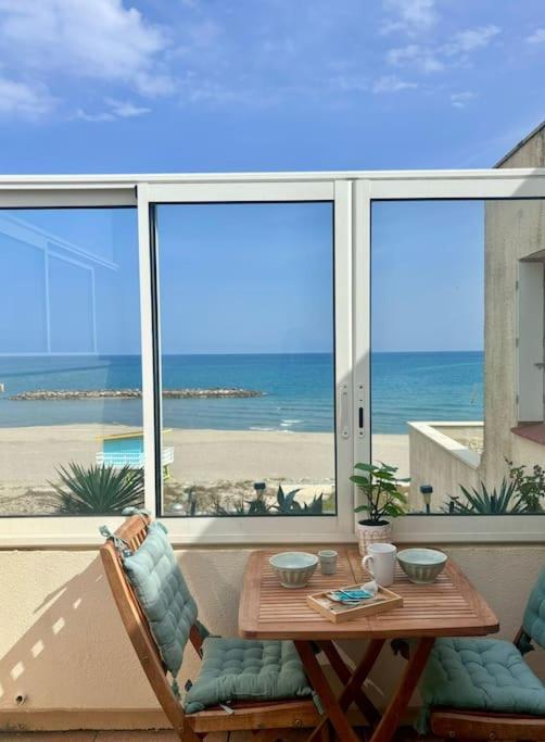 Grand Large Appartement Terrasse Front De Mer Barcares Le Barcarès Buitenkant foto